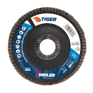 Weiler® Original Tiger® Flap Discs