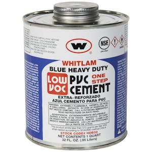 Whitlam Heavy-Duty PVC Blue Low VOC Heavy-Bodied Cement
