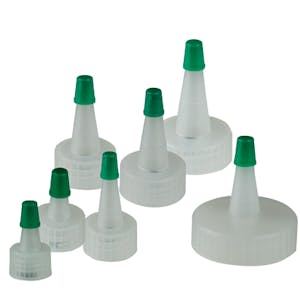 Blind Yorker Spout Caps with Green Tips