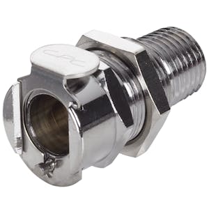 LC Series Chrome Plated Brass Quick Disconnects