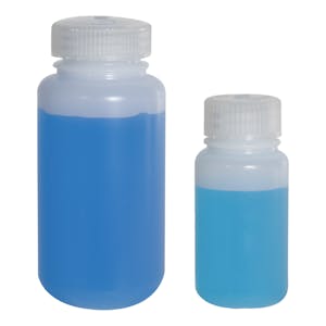 Thermo Scientific™ Nalgene™ Lab Quality Wide Mouth HDPE Bottles with Caps