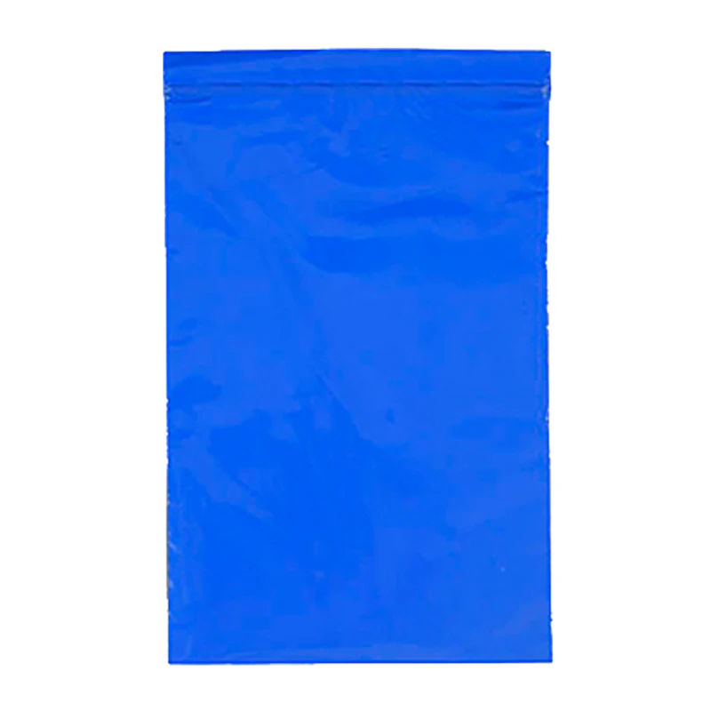 9" W x 10" L x 2 mil Thick Blue Reclosable Polyethylene Zipper Bags - Case of 1000