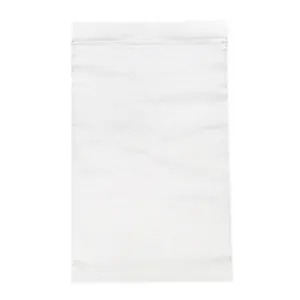 4" W x 6" L x 2 mil Thick White Reclosable Polyethylene Zipper Bags - Case of 1000