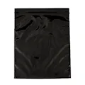 4" W x 6" L x 2 mil Thick Black Reclosable Polyethylene Zipper Bags - Case of 1000