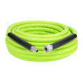 3/8" ID Flexzilla®  Zillagreen® Pressure Washer Hose with Quick-Connect Fittings – 50' L
