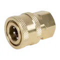 Flexzilla® 1/4" FGHT x 1/4" Quick-Connect Brass Coupler