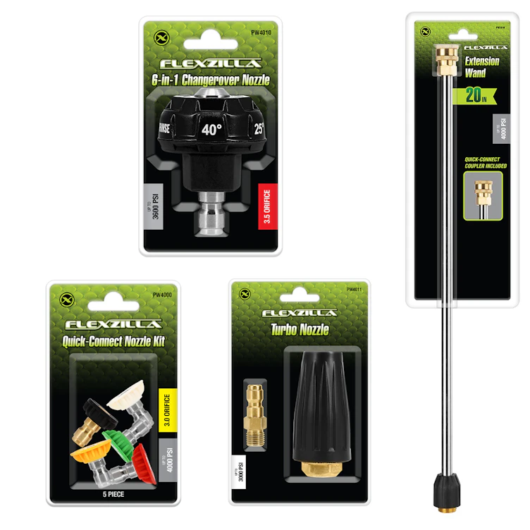 Flexzilla® Pressure Washer Nozzles & Extension Wands