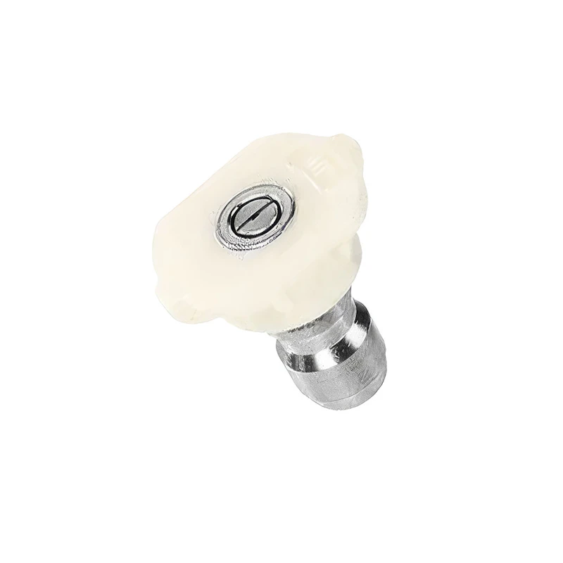 Flexzilla® White Washing Spray Pattern Nozzle 1/4" Quick-Connect Coupling