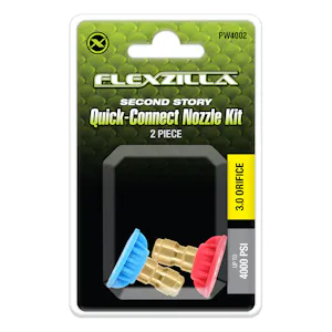 Flexzilla® Second Story 1/4" Quick-Connect Plug Inlets Nozzle Kit