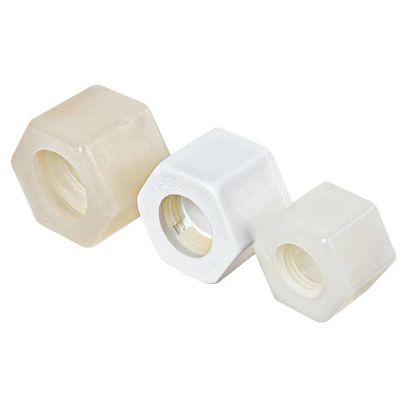 JACO Kynar®, Nylon & Polypropylene Compression Tube Nuts