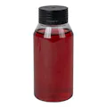 100mL Mini Clear PET Energy Shot Bottle with Black Spiral™ Tamper-Evident Cap
