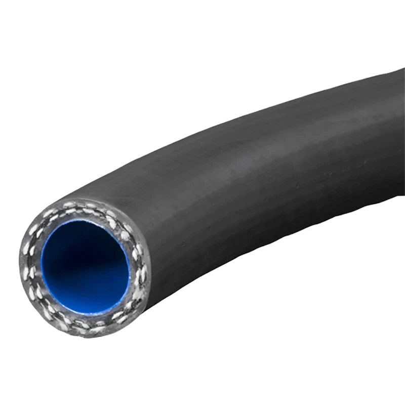 3/8" (9.5mm) ID x 0.688" OD Black Kuri Tec® Truespray™ A4083 High Pressure Agricultural Spray Hose
