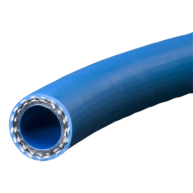 1/2" (12.7mm) ID x 0.840" OD Blue Kuri Tec® Truespray™ A4086 Series High Pressure Agricultural Spray Hose