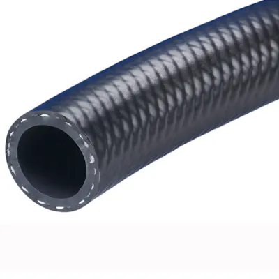 3/4" (19.1mm) ID x 1.030" OD x 0.14" Wall Black Kuri Tec® K2163 Series Contractor Reinforced PVC Water & Garden Hose