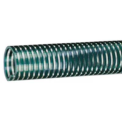 1" ID x 1.26" OD Tigerflex® K Series Clear PVC Suction Hose