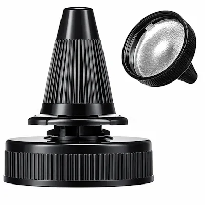 Twist Open/Close Dispensing Cap with Tri-Tab HS Liner
