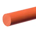 0.07" Dia. Red Food-Grade Silicone Durometer 70A Round Cord Stock - 5' Length