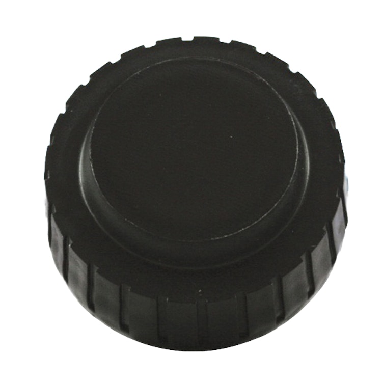 1.625" Neck Dia. Thread Vented Black Polypropylene Threaded Multi-Purpose Tank Cap