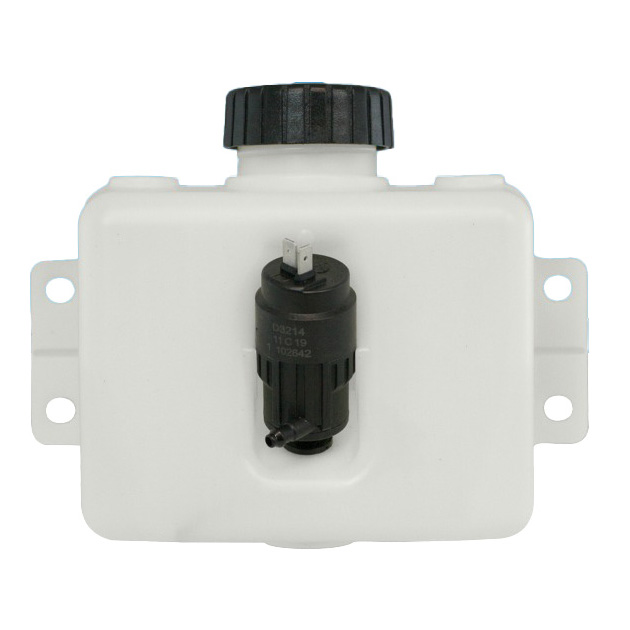 2 Quart HDPE Windshield Washer Tank Assembly with 12 Volt