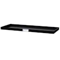 26-1/4" L x 10" W x 1-1/4" Hgt. Black Tamco® Tray