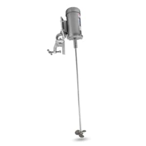 1/3 HP TEFC Motor, Direct Drive, Variable Speed, C-Clamp Mount Mixer with 1/2" Dia. x 34" L Shaft & 4-1/2" Propeller