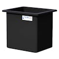 85 Gallon Black LLDPE Rectangular Tamco® Heavy-Duty Tank with External Flange - 30" L x 24" W x 30" Hgt. (Cover Sold Separately)