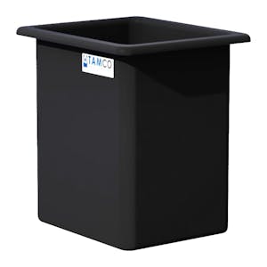 105 Gallon Heavy Duty Black PE Tamco® Tank 30" L x 24" W x 36" Hgt. (Ships Motor Freight)