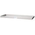 26-1/4" L x 10" W x 1-1/4" Hgt. White Tamco® Tray