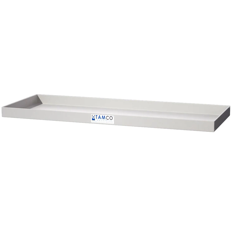 26-1/4" L x 10" W x 1-1/4" Hgt. White Tamco® Tray
