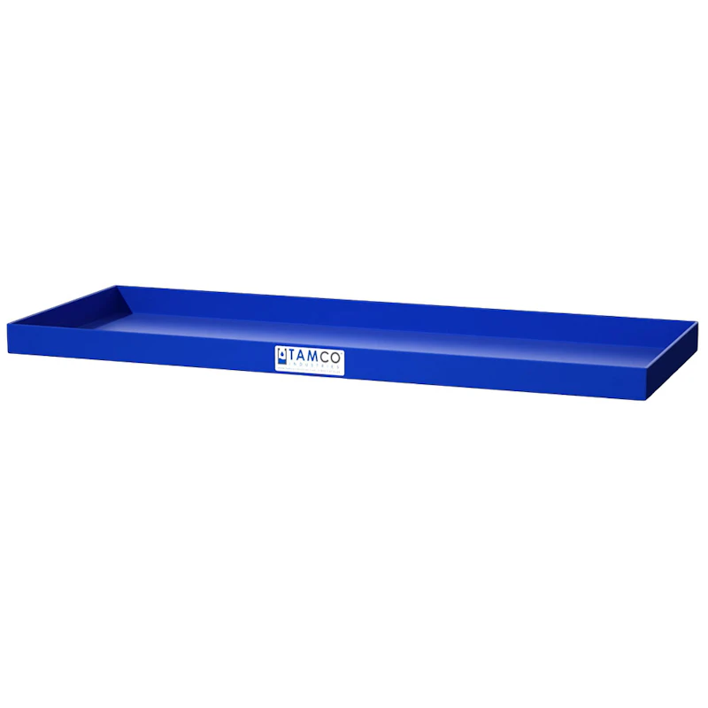26-1/4" L x 10" W x 1-1/4" Hgt. Blue Tamco® Tray