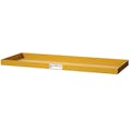 26-1/4" L x 10" W x 1-1/4" Hgt. Yellow Tamco® Tray