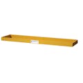 26-1/2" L x 6-3/8" W x 1-1/4" Hgt. Yellow Tamco® Tray