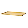 38-5/8" L x 26-3/8" W x 1" Hgt. Yellow Tamco® Tray
