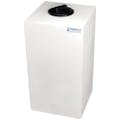 20 Gallon Natural Molded Polyethylene Tamco® Tank with 8" Gasketed Lid - 14" L x 14" W x 27" Hgt.