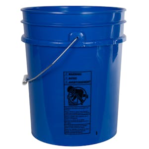 Premium Blue 5 Gallon Bucket