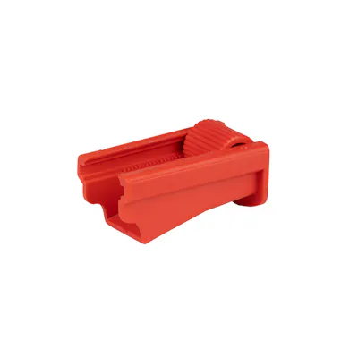 9/16" (14mm) Maximum KECK™ Red Tubing Clamp