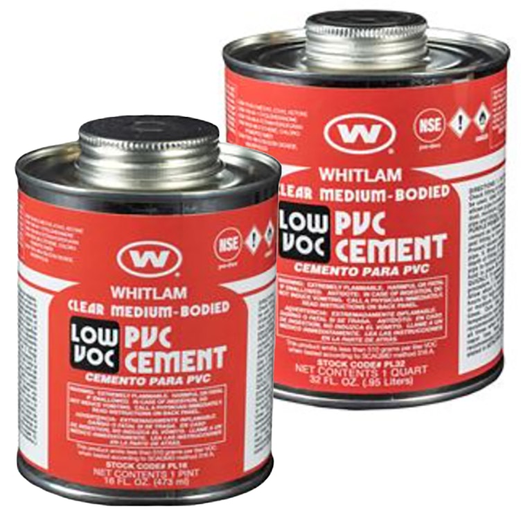 Whitlam PVC Clear Low VOC Medium Bodied Cement