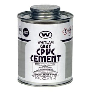Whitlam CPVC Gray Heavy-Bodied Cement