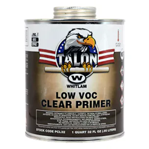 TALON™ Low VOC Clear Plastic Pipe Primer