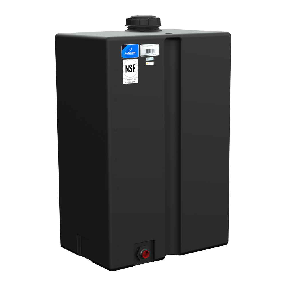 80 Gallon Heavy-Duty Natural Specialty Tank with 5