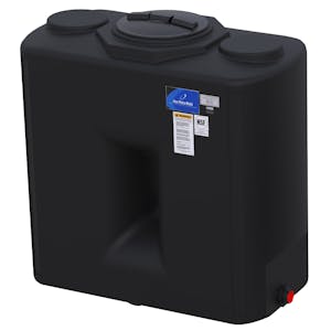 300 Gallon Black Free Standing Water Tank 56" L x 29" W x 56" Hgt.