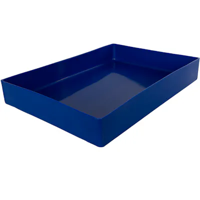 20" L x 14" W x 3" Hgt. Blue Tamco® Tray