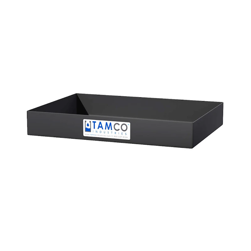 20" L x 14" W x 3" Hgt. Slate Gray Tamco® Tray