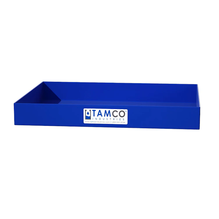 24" L x 18" W x 3" Hgt. Blue Tamco® Tray