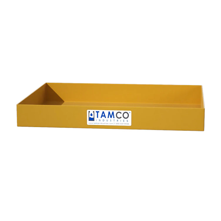24" L x 18" W x 3" Hgt. Yellow Tamco® Tray