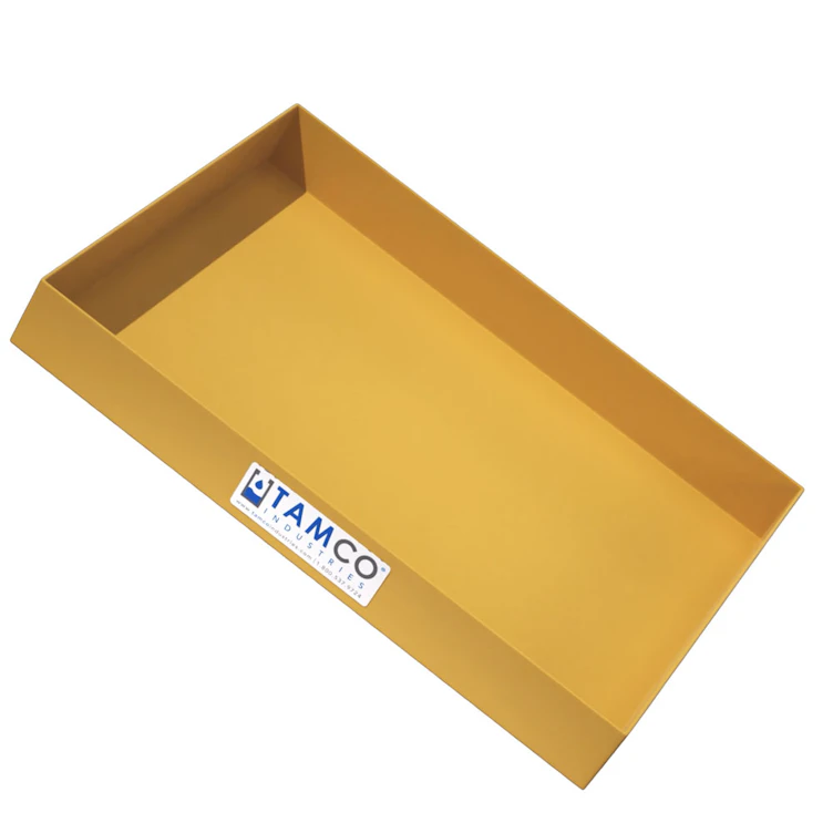 24" L x 18" W x 3" Hgt. Yellow Tamco® Tray