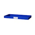 36" L x 18" W x 3" Hgt. Blue Tamco® Tray