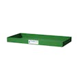 36" L x 18" W x 3" Hgt. Green Tamco® Tray