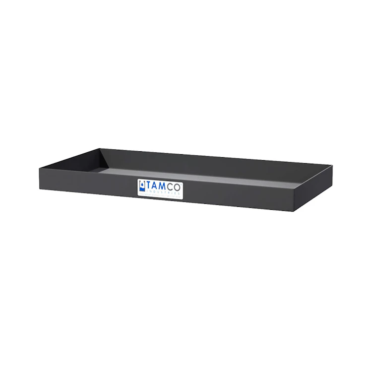36" L x 18" W x 3" Hgt. Slate Gray Tamco® Tray