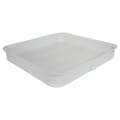 Natural LLDPE Tamco® 4-Drum Spill Tray with Drain - 52" L x 52" W x 8" Hgt.